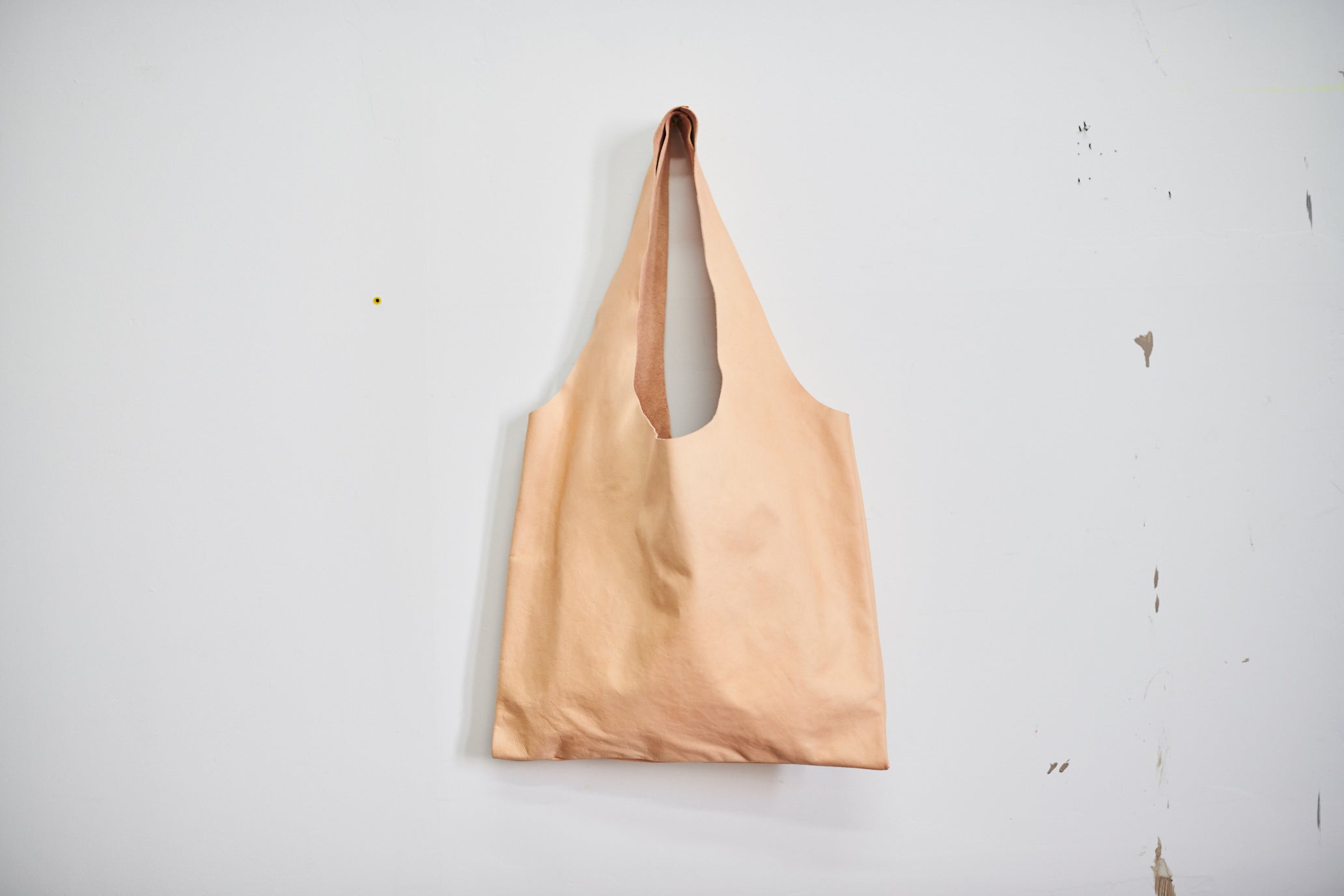 vegetable tanned leather bag